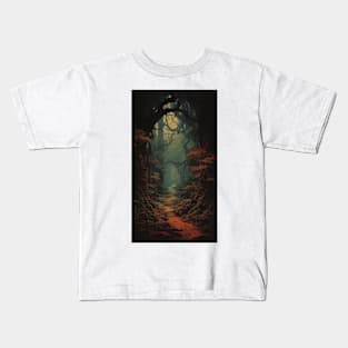 DEADWOOD - DARK FANTASY ART STYLE Kids T-Shirt